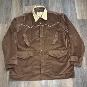 Schaefer Outfitter Men's XXL Original Drifter Canvas Coat Brown Western Chore